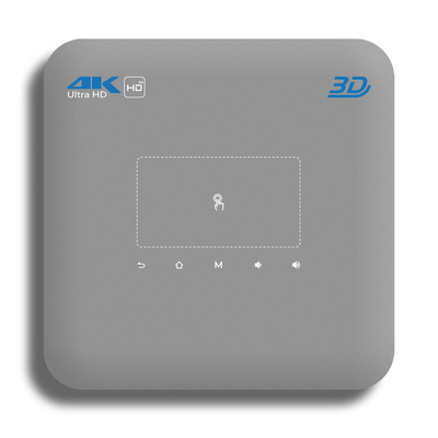 300 Lumen HDMI gaben elektrischen Fokus Android 9,0 BTs 4,2 Projektor DLPs intelligente ein