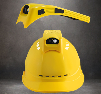 Postverwaltungs-HardHat-Schutzhelm-Kamera-Videokamera-Recorder-Unterstützung 4G WIFI