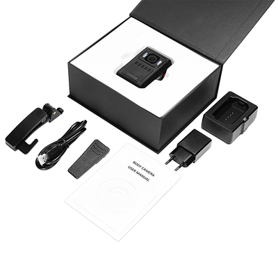 Kamera 4G WiFi GPS Ambarella H22 Polizeieinrichtung getragener Sensor UVB G
