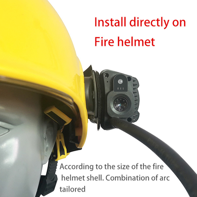 Feuerwehrmann Helmet Mounted Video-Kamera IP66 10 Meter sichtbares OS Android 8,1