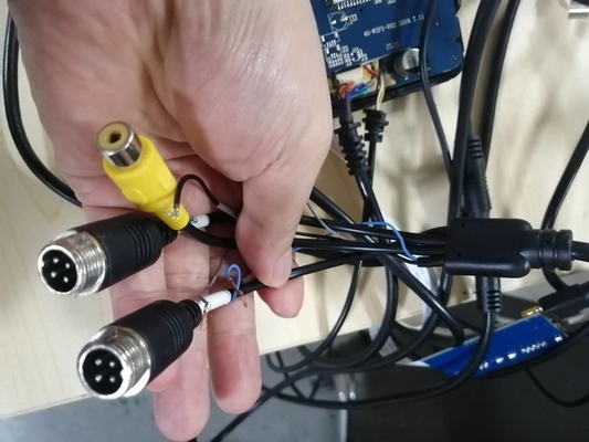 Schlag-Kameras der Nachtsicht-4G mit parkendem Gewicht des Monitor-0.4lbs