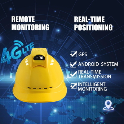 Live Streaming-ABS Smart-Sturzhelm-Recorder-Sicherheits-Schutz für Constructon-Standort