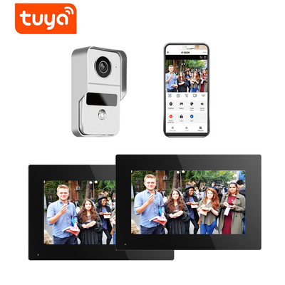 Drahtlose WIFI-Videotür-Telefon IP-Türklingel-Gegensprechanlage 1080P verdrahtete Kamera-Nachtsicht