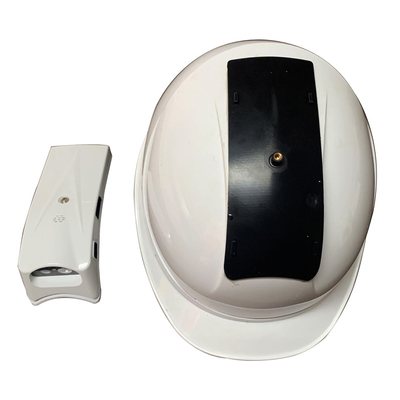Aufgespalteter Kamera-Kopf des Sturzhelm-4g brachte notierenden Gerät-Stütz-Live Streaming For Construction Helmet-Schutzhelm an