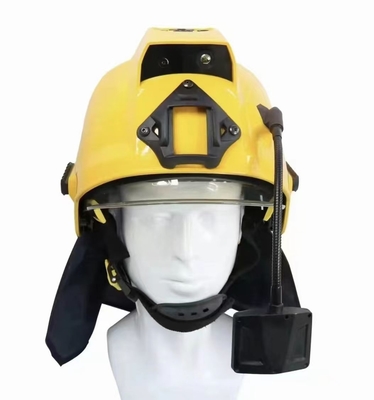 Feuerwehrhelm ABS IR-Wärmebildkamera SOS-Alarm mit Befehlssoftware VMS