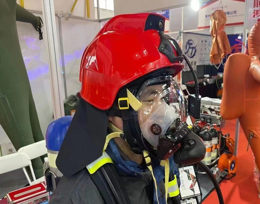 Feuerwehrhelm ABS IR-Wärmebildkamera SOS-Alarm mit Befehlssoftware VMS