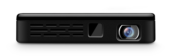 1280 x 720 tragbarer Mini-Projektor, 30–120 Zoll Bild, 1–5 m Projektionsentfernung