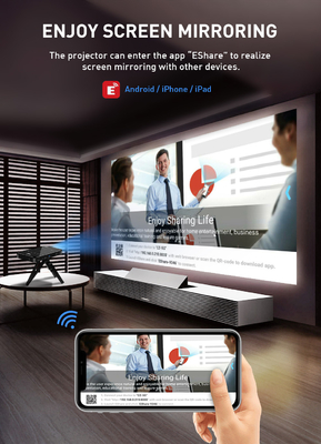 Zoll-Bild-Größe LCD-tragbare Videoprojektor-30-120 für Home Theater-Anzeige