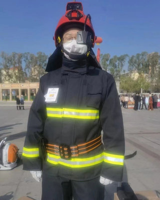 Gaserkennung, Feuerwehrhelm, IR-Wärmebildkamera, feuerfeste Schutzhelmkamera