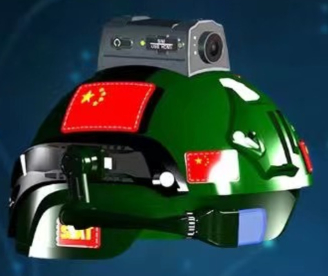 Sturzhelm-Kamera-Live Streaming Helmet Hard Hat-Kamera 4G GPS taktische