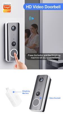 PIR Detection Smart Home Doorbell mit Linse 3mm Brennweite-F2.0 und Sprachsteuerung