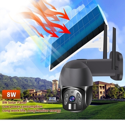 Mini 4G Smart Home Kamera Online-Sicherheitskamera Solarladung eingebaut in Lithiumbatterie