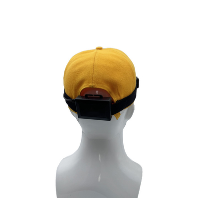 4G-LED-Hardhat-Kamera Live-Streaming PTT-GPS-Tracking für Eisenbahnbergbaustelle
