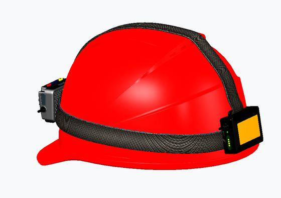 4G 4k Smart Railway Helm Kamera Explosionssichere LED-Scheinwerfer mit Anti-Shake-Kamera