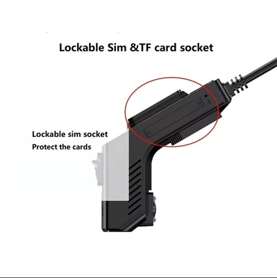 Definition 4G WiFi GPS Nachtsicht-Dashkamera mit Schleifenaufzeichnung und Parkplatzmonitor