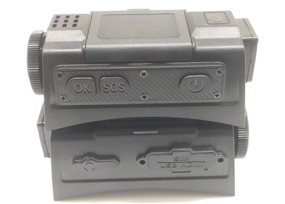 Nachtsicht-Sicherheitshelmekamera mit Laserfotografie und 2G 16G-Speicher