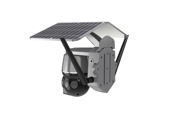 4G Solar CCTV Kamera Hi3518E SoC Lautsprecher Weitblick Winkel 120 Grad
