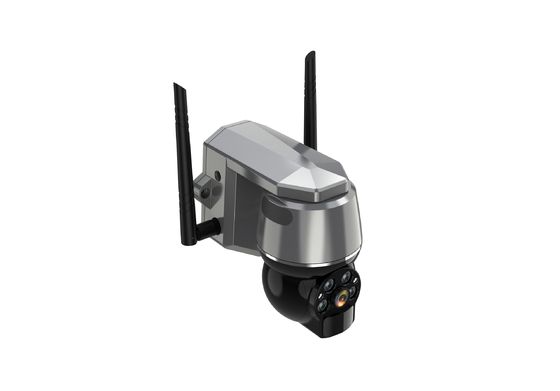 4G Solar CCTV Kamera Hi3518E SoC Lautsprecher Weitblick Winkel 120 Grad