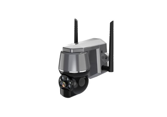 4G Solar CCTV Kamera Hi3518E SoC Lautsprecher Weitblick Winkel 120 Grad