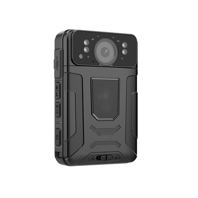 4G LTE WiFi GPS 64 Bit Quad Core Body-Worn-Kamera mit Rücklicht Alarmlicht und 64G-Speicherkarte