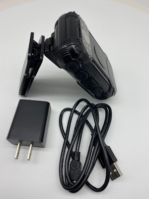 64G IP66 Polizei-Körperkamera mit 1,5W LED und 120-Grad-Winkel