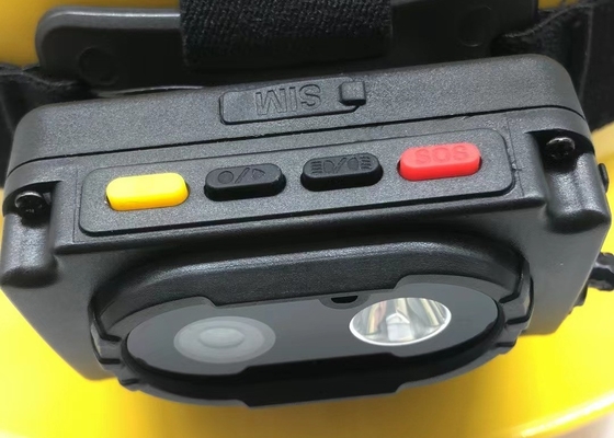 Laserunterstützte 120-Grad-IP67-Sicherheitshelmkamera mit Auflösung 1920X1080