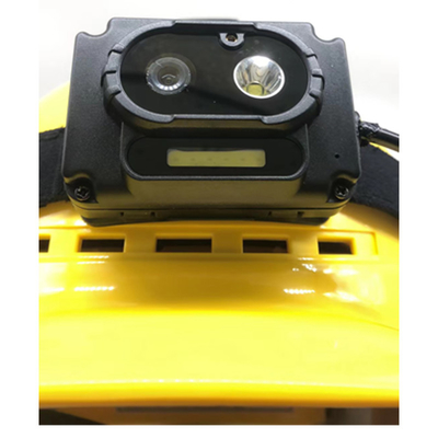 LED-Lampe Hardhat Sicherheitskamera mit 120° Weitwinkel und Laserunterstützte Fotografie