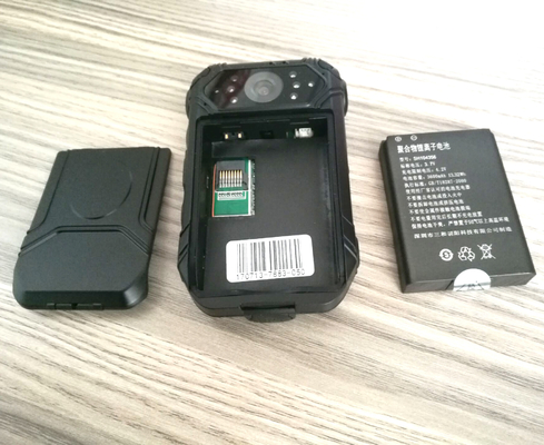 4G-Polizei-Wearable HD-Körperkamera Sicherheitsbeamte persönliche DVR-Kamera