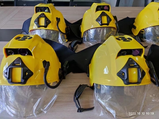 Feuerwehr- und Rettungshelmschutzkamera mit Wärmebildsensor