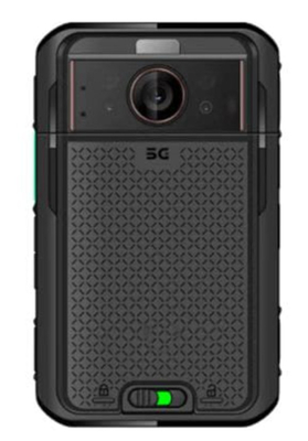 Austauschbare 8000 mAh Batterie 5G Körperkamera mit 13MP Rückkamera und Gyroskop-Sensor