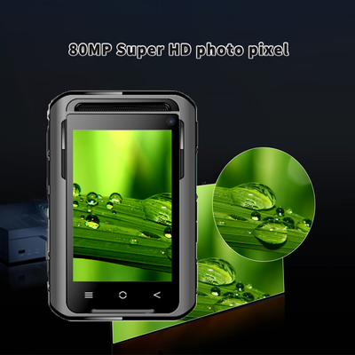 3.1-Zoll-LCD 5G-Körperkamera mit 3500mAh-Doppelbatterie EIS 4G 64GB RAM-ROM