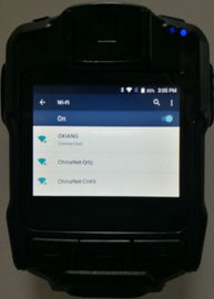 Der Sicherheits-4G Mega- Pixel GPS/GPRS Körper-abgenutzte der Kamera-16 stützte sich für Polizei