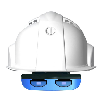 Augmented Reality AR Helmet KI PS Live Video Geo-Fencing EIS Drahtlose Übertragung Baustelle