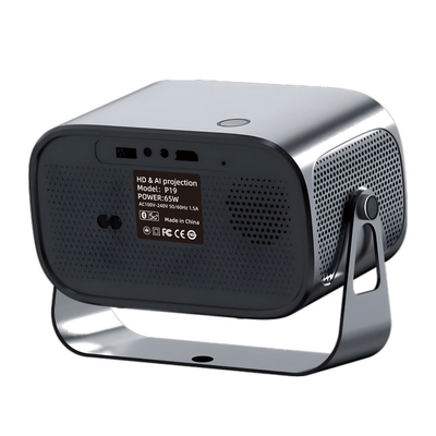 Android 13 OS Mini Portable Projector mit 1,2m-4,5m Projektionsweite und horizontaler ±45 Grad Keystone Korrektur