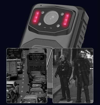5.8GHz WLAN-Polizei-Körperkameras Max 256G Speicher und Linux4.9 Chipset für Leistung
