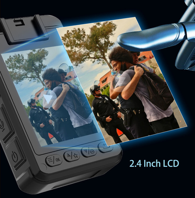 5.8GHz WLAN-Chipset A7 Polizei Bodycam Video-Recorder Das ultimative Werkzeug für die Strafverfolgung Max-Unterstützung 256G Speicher