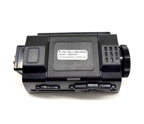Tragbare RS232 RJ45 Militärische taktische 4G WiFi Ethernet GPS Videowiedergabe Kamera zur Überwachung