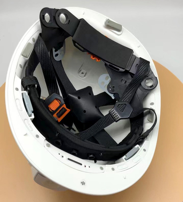 Stromversorgung 12V oder 5V 4G GPS Sicherheitshelm Kamera mit integrierter 4000mAh-Batterie und verstellbaren Modi