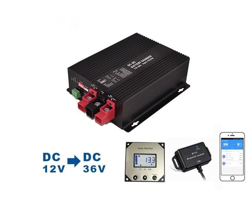 48V Akkuvorgang Spannung DC12V bis 48V Akkuladegerät mit Eigenstrom 35 MA Max-Ausgangsstrom 15.4A