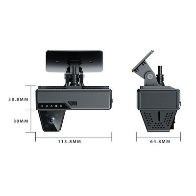 4G-Fahrzeug Black Box AI Dashcam ADAS DSM SOS GPS Advanced Driving Assistance System Flash 2GB DDR 4GB