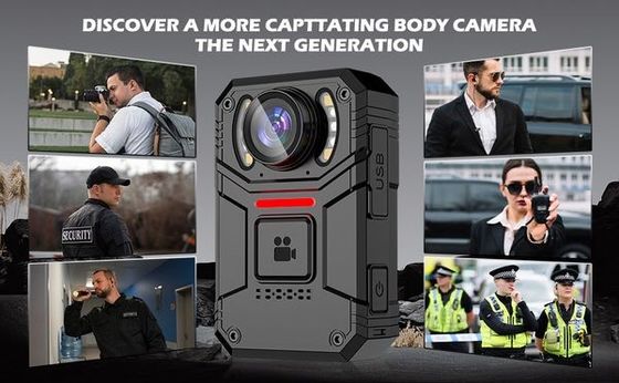 High Definition 4K Full HD Portable Bodycam Mini Cameras With 2 Inch Display And 2500 Mah Battery