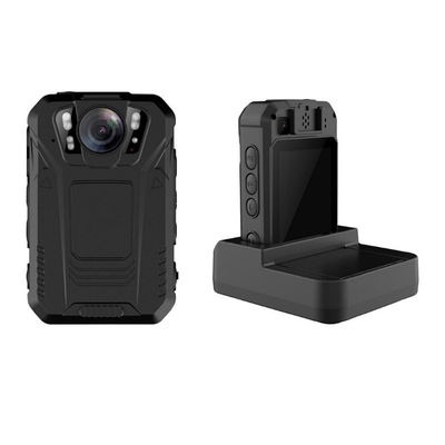 4K HD Android-Körperkamera für Sicherheitskräfte, 2500 mAh Akku, 4 weiße LEDs