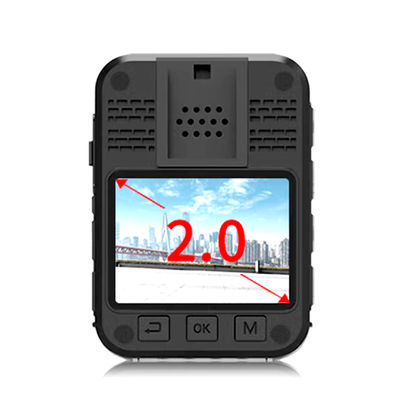 2 Zoll GPS persönliche Mini-Körperkamera mit Dual-Kamera-Objektiv-Aufnahme