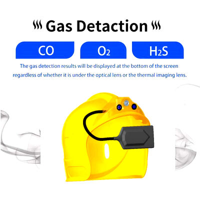 Thermal Imaging Feuer-Hardhat Helm Infrarotkamera