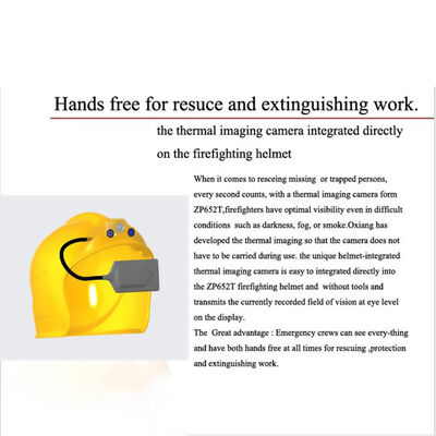 Thermal Imaging Feuer-Hardhat Helm Infrarotkamera