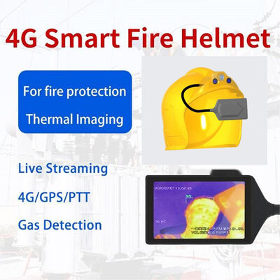 Thermal Imaging Feuer-Hardhat Helm Infrarotkamera