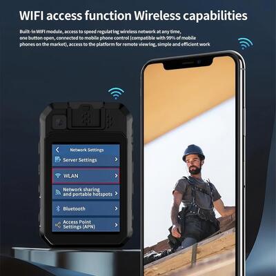 4G Bodycam Wifi ONVIF Personal Video Recorder