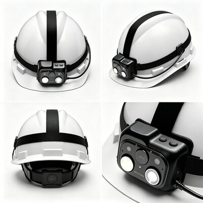 4G Smart Safety Helmet Kamera mit Echtzeit-Video mit Cloud-Plattform