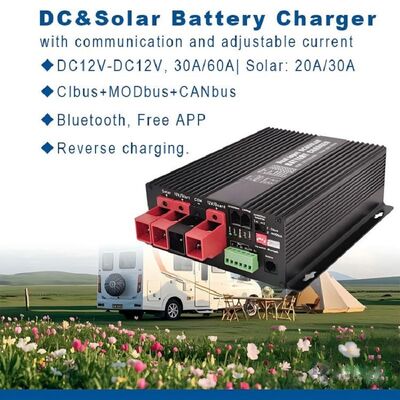 12V 30A 60A Gleichspannung-Gleichspannung Solarbatterie Ladegerät Cibus Modbus Canbus