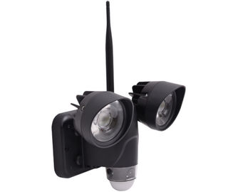 Wasserdichte drahtlose HD Überwachungskamera-Gartenarbeitflut-Licht-Halter 720P PIR Sensor IP65